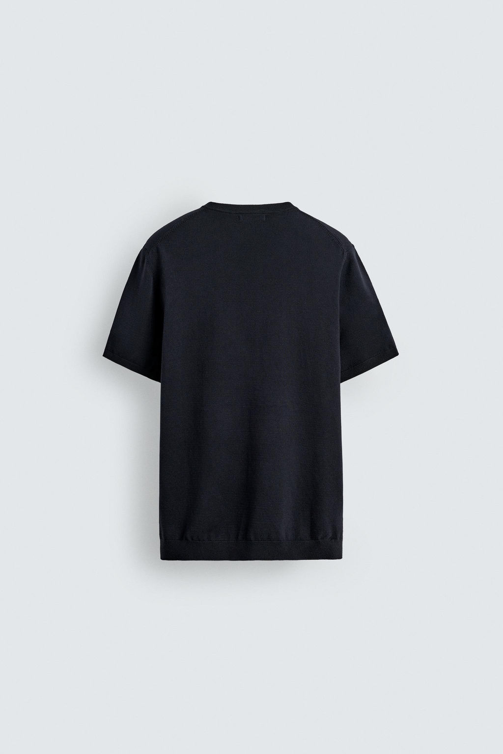 VISCOSE BLEND KNIT T-SHIRT - Zara фото 8