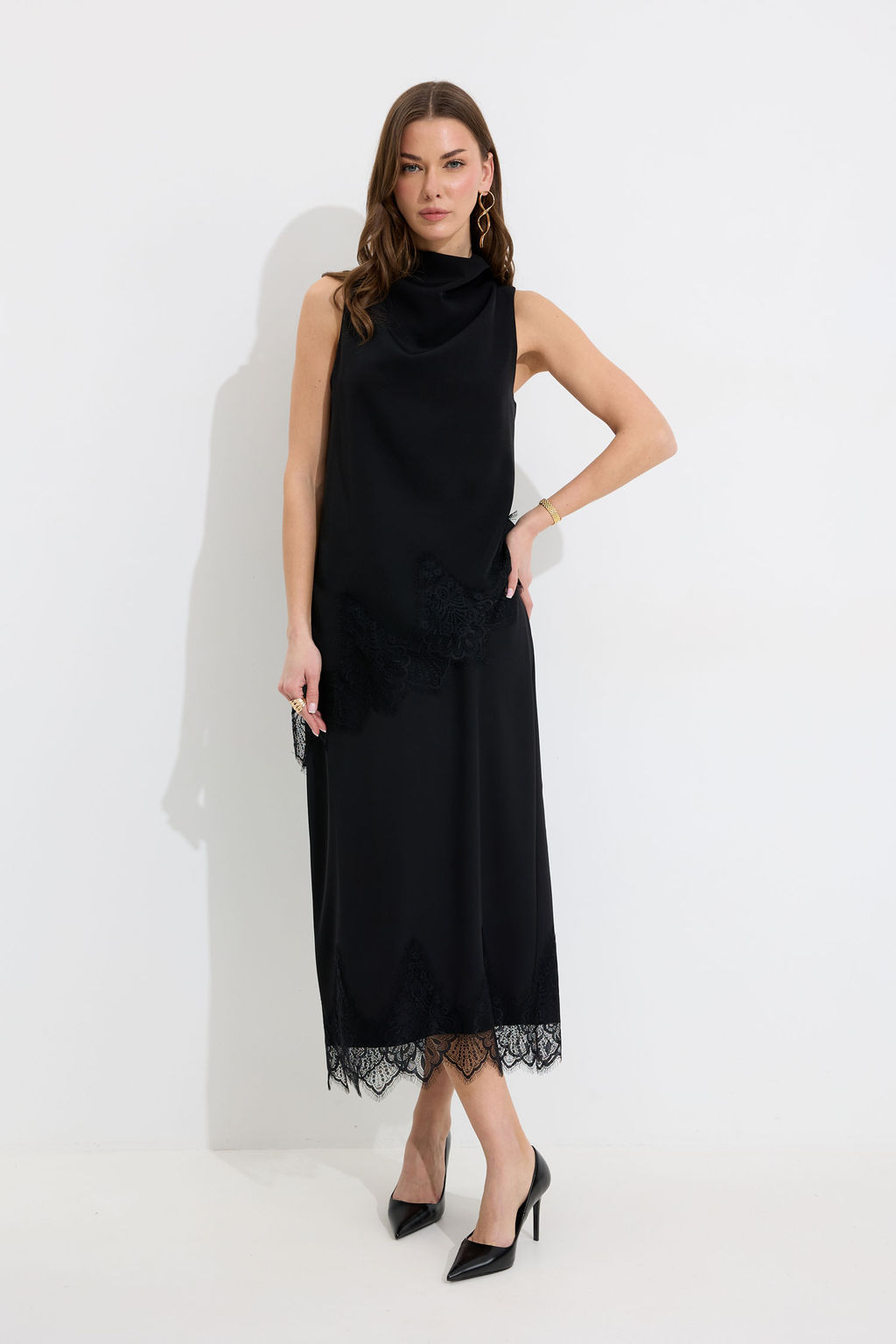 Блузка 4318 (черный) - Lyushe фото 2