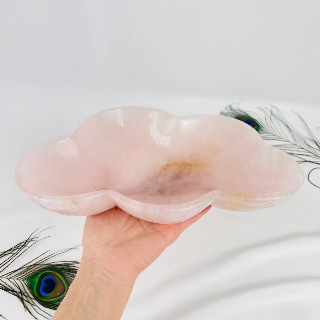 Чаша из мадагаскарского Розового кварца