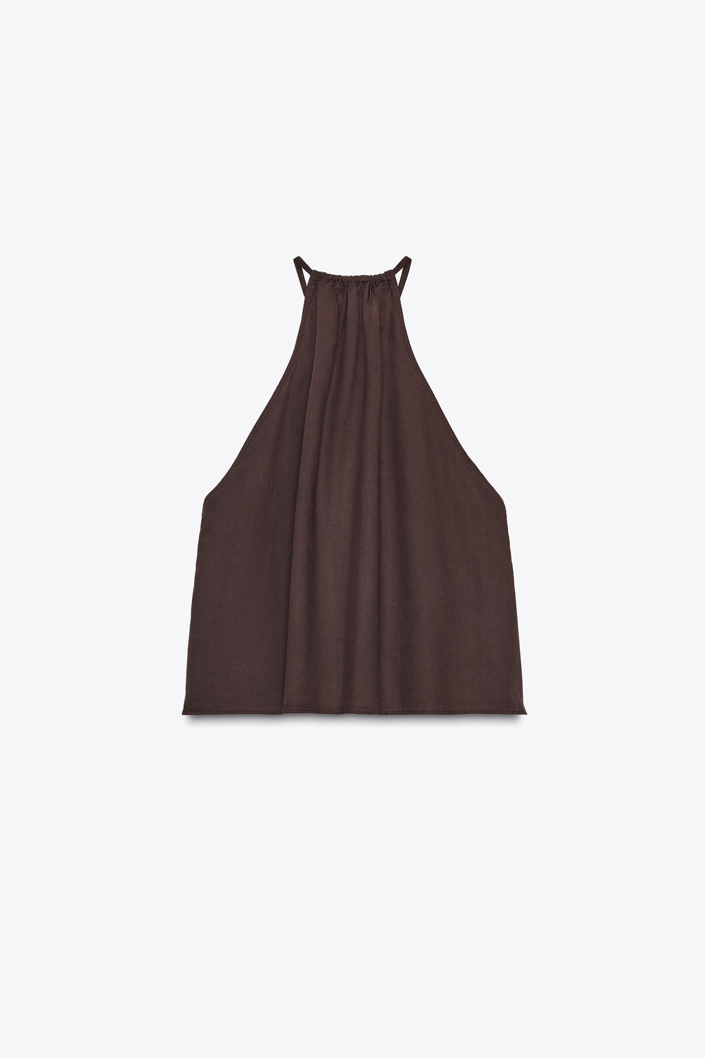 FLOWING HALTER TOP - Zara фото 8