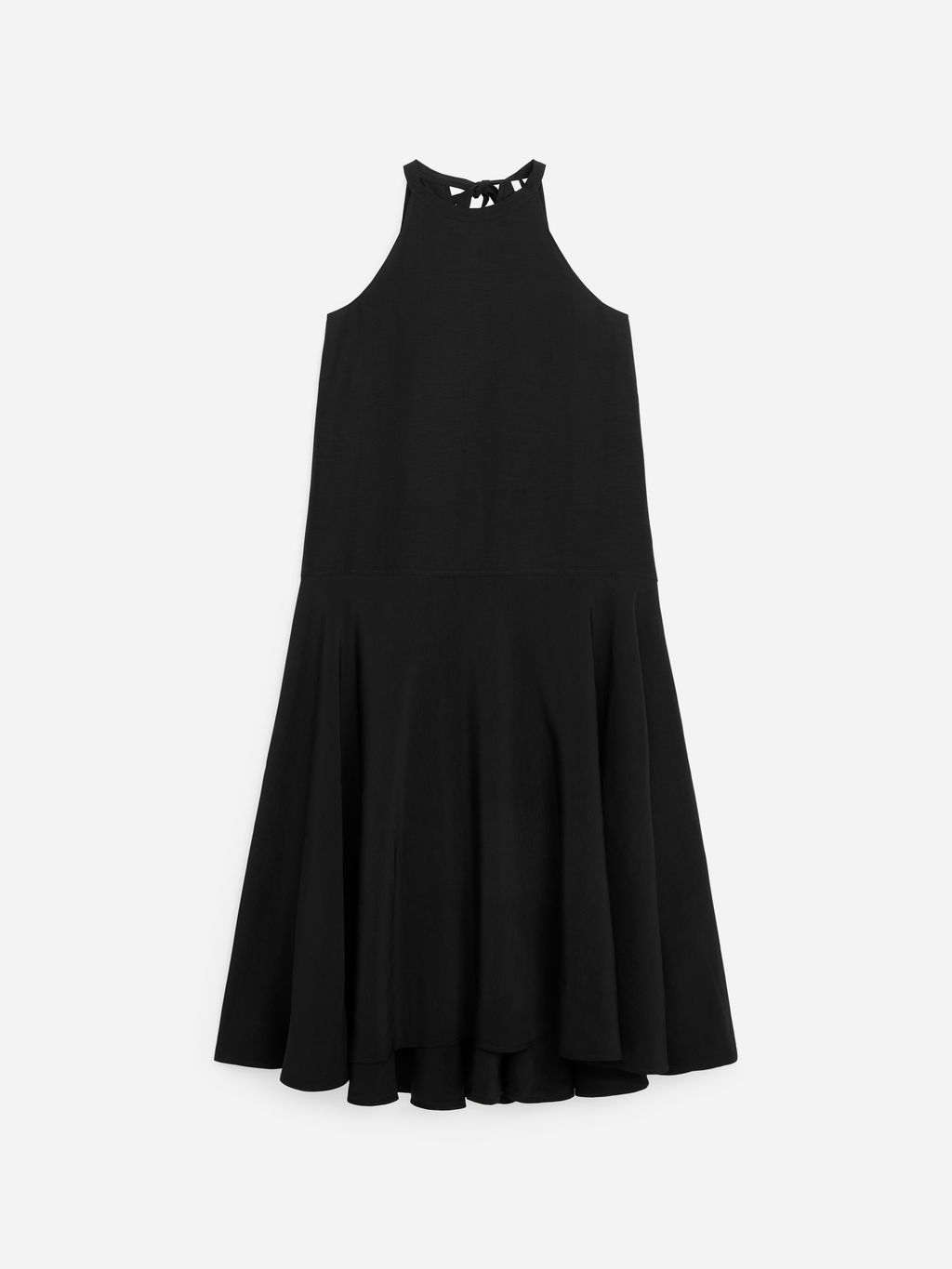 Vestido de cuello halter