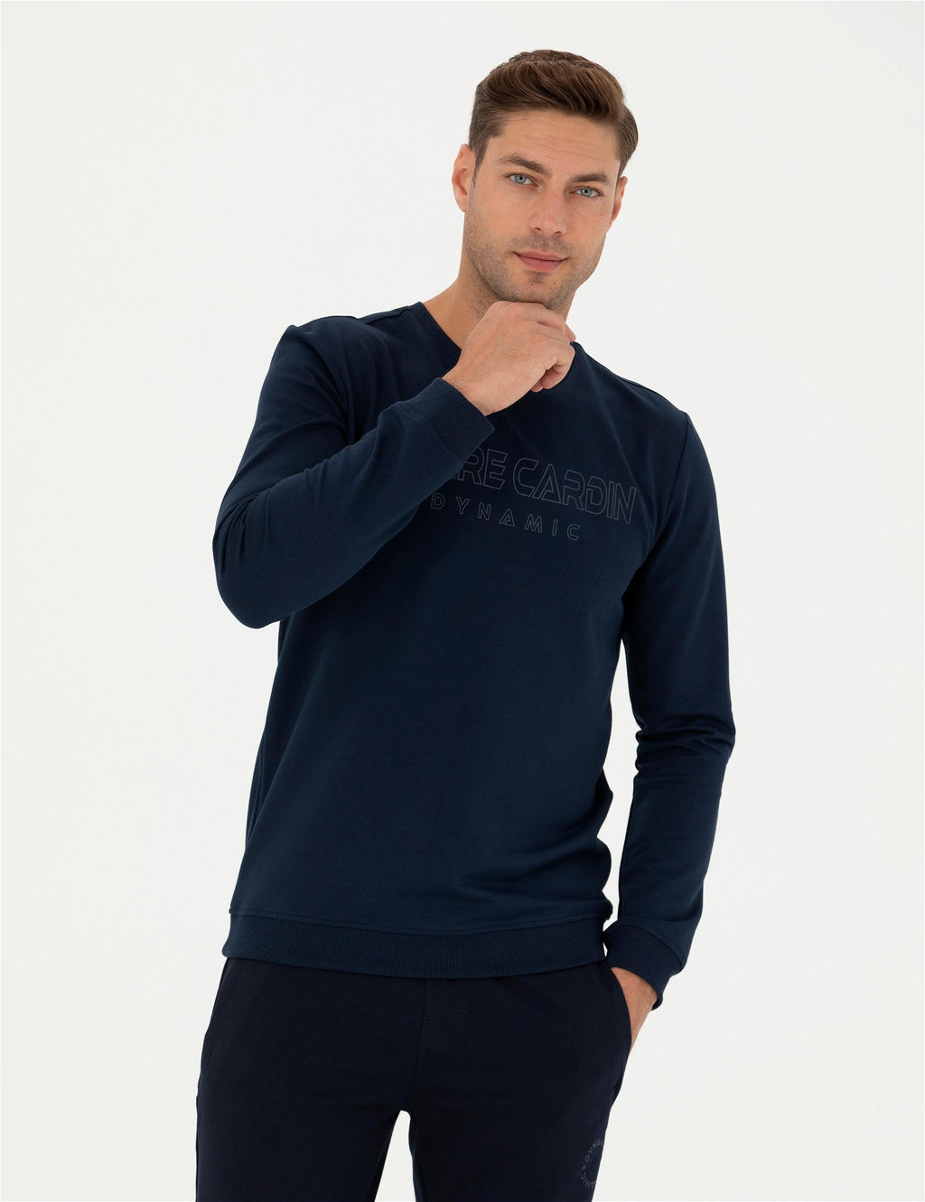 Lacivert Regular Fit Sweatshirt