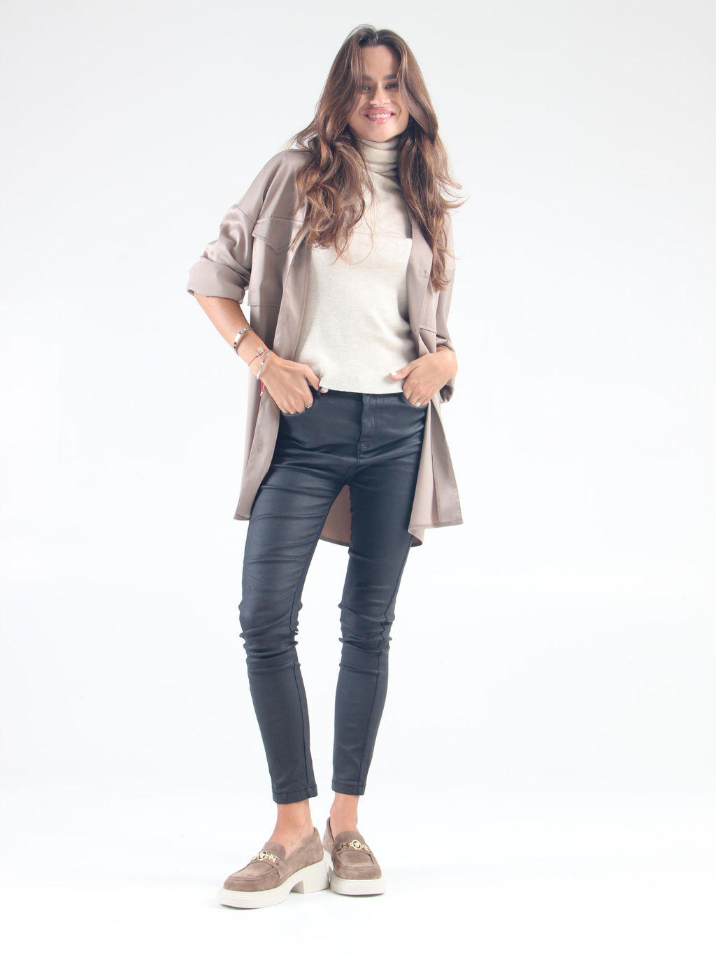 Лоферы туфли 173.1453be.Коричневый капучино замша