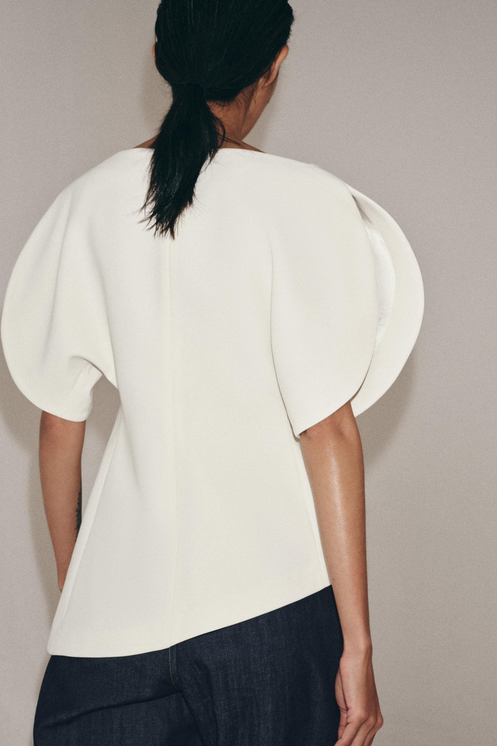 PUFF SLEEVE TOP ZW COLLECTION - Zara фото 19