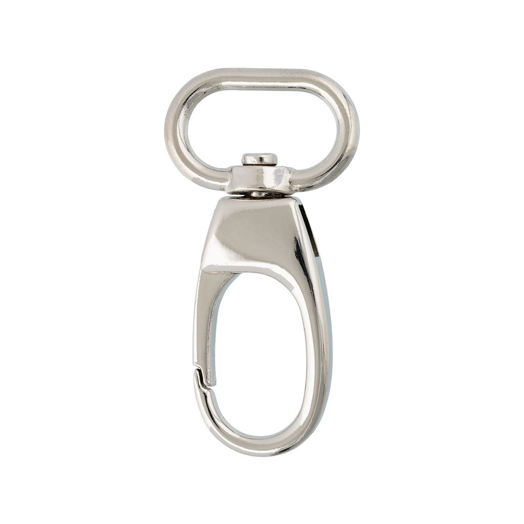 Фурнитура сумочная металл Gamma GH 117/20/10 Карабин 20 мм 10 шт. №04 под никель