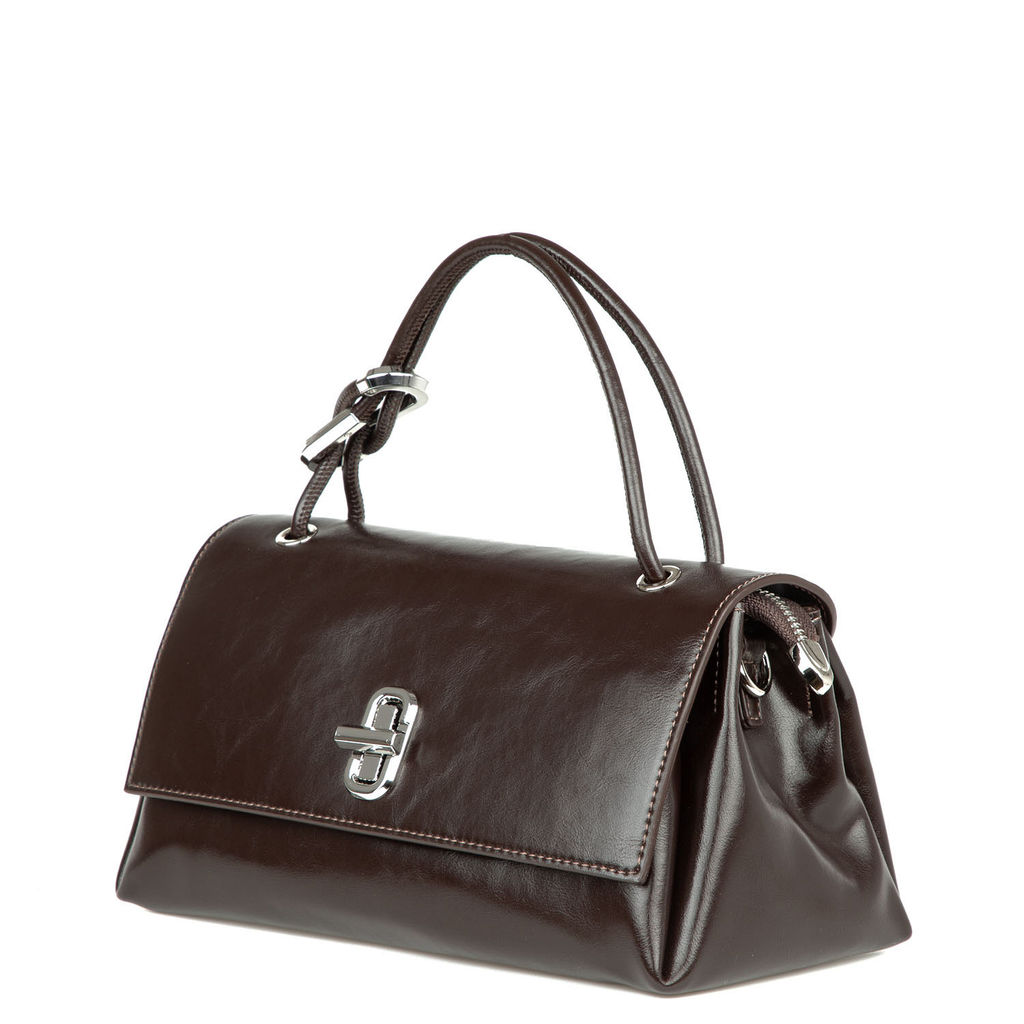 Женская кожаная сумка - Barcelo biagi фото 2