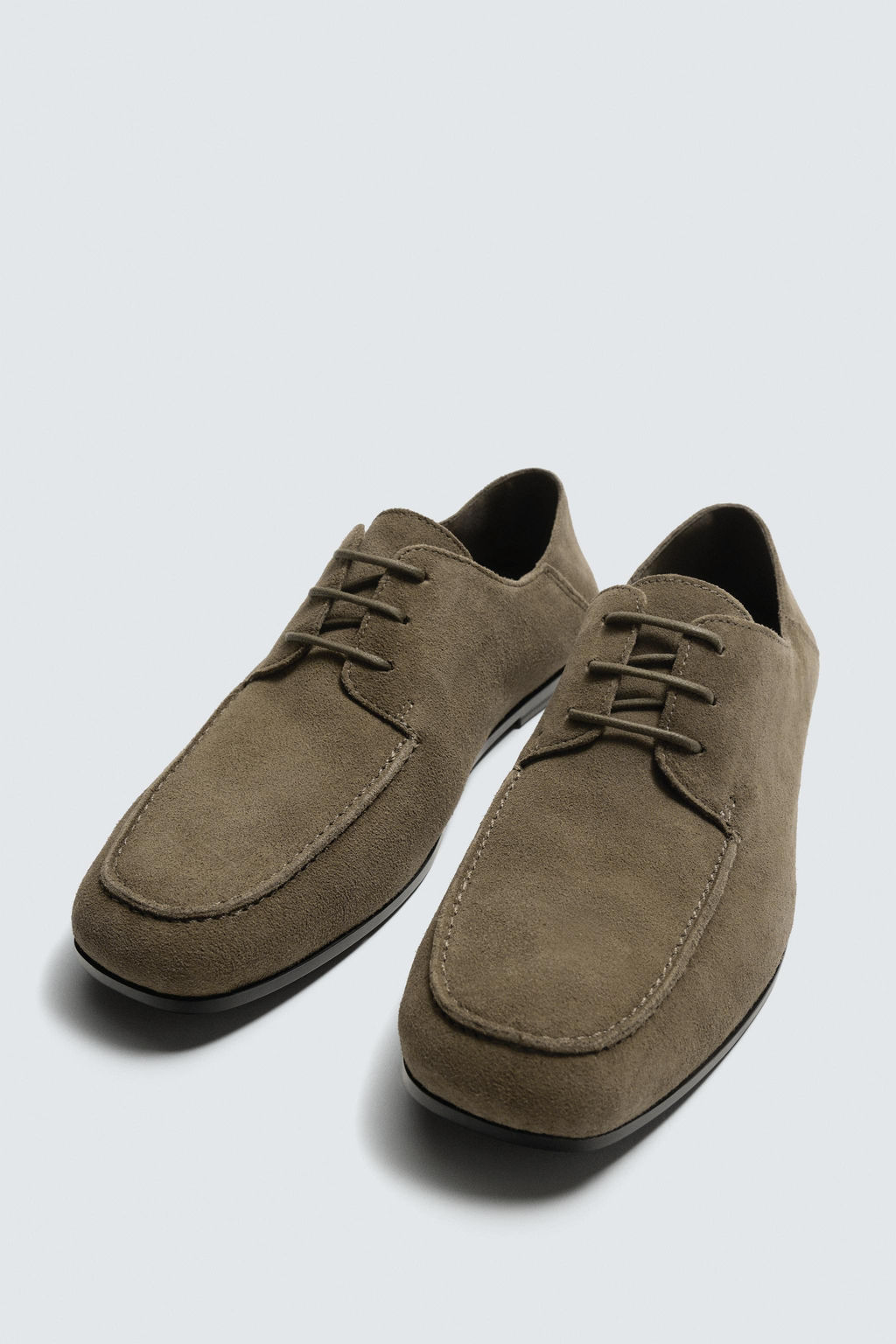 ZAPATO PIEL CASUAL / Gris Topo - Zara фото 5
