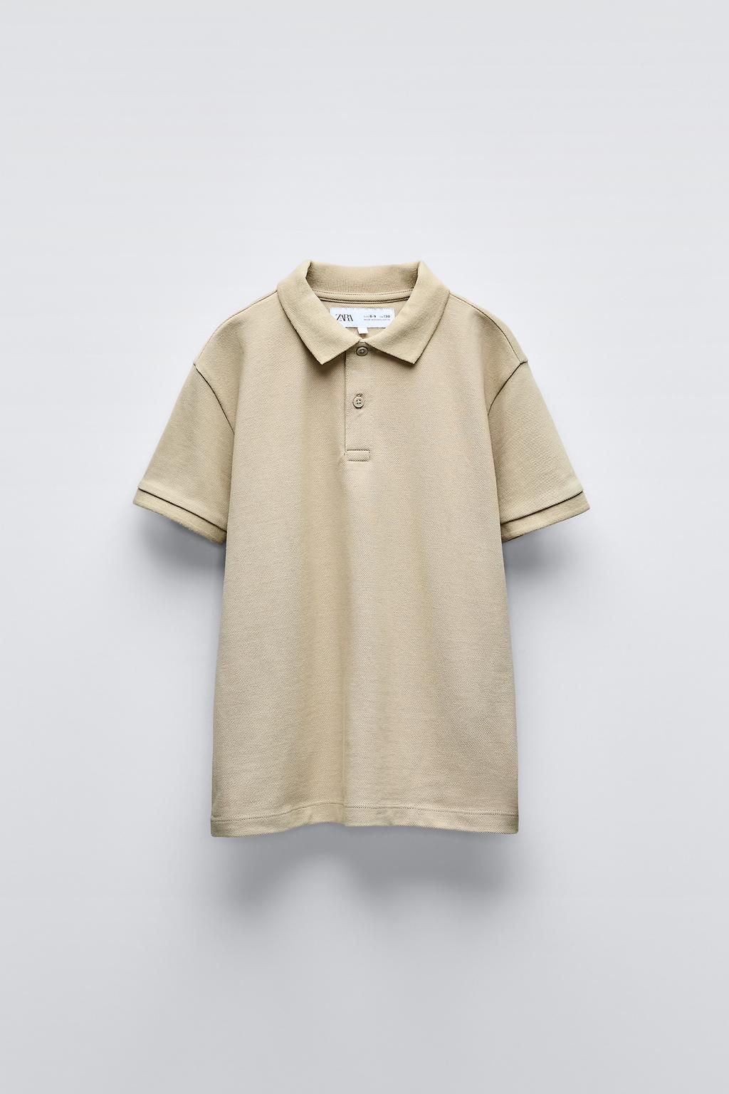 BASIC DUZ POLO YAKA T-SHIRT - Zara фото 13