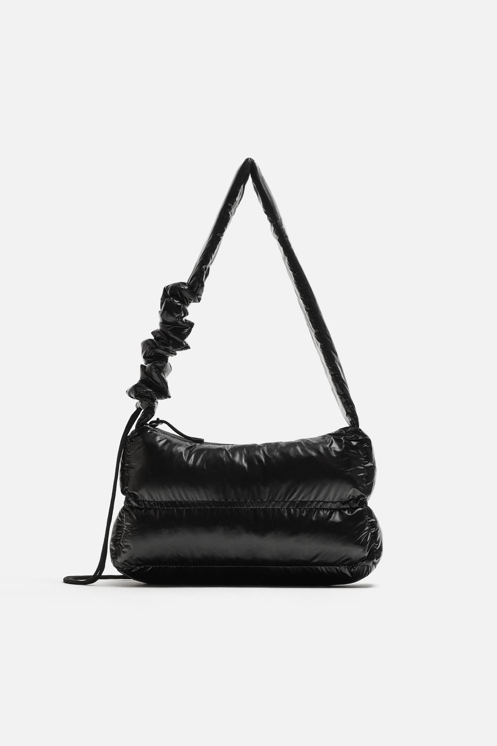 SHINY QUILTED CROSSBODY BAG - Zara фото 3