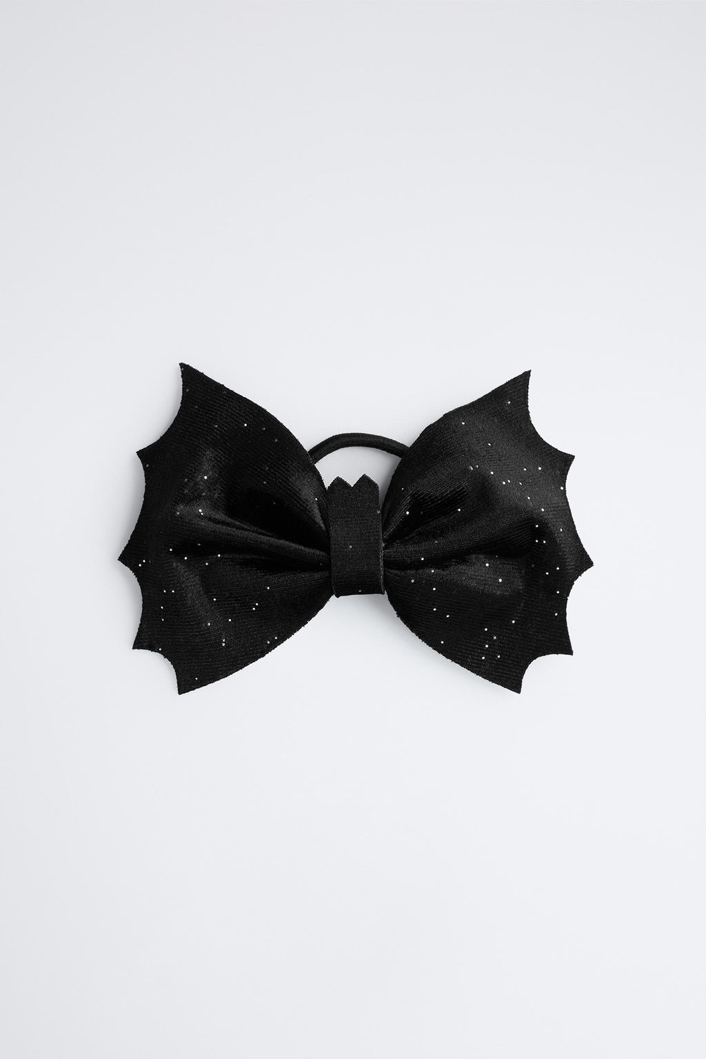 VELVET BATWING SLEEVE HAIR TIE - Zara фото 4