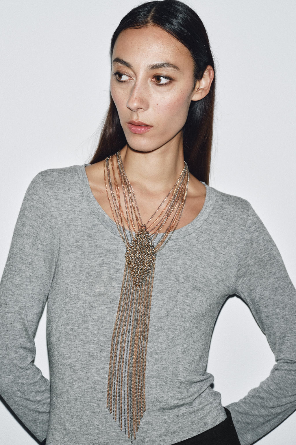 RING CHAIN NECKLACE