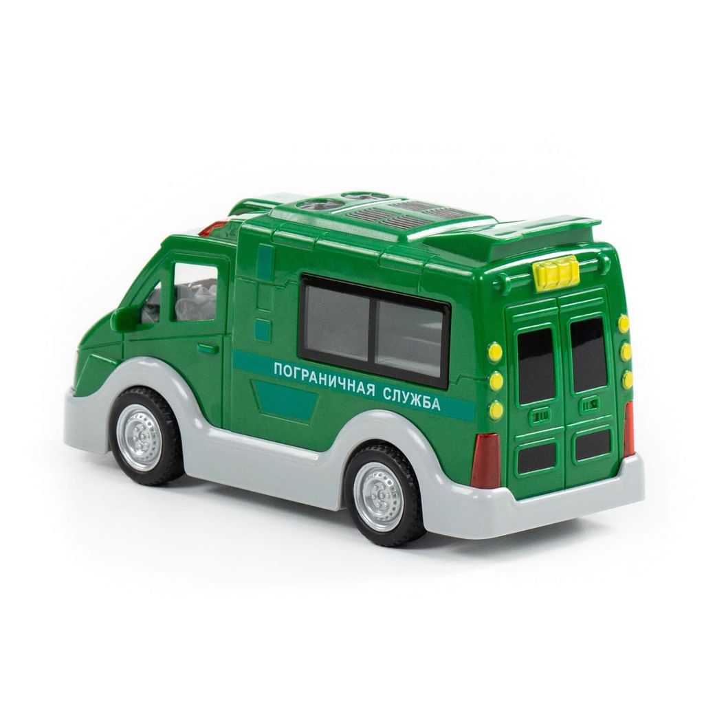 Пограничная служба, автомобиль инерционный (со светом и звуком) (в коробке) - Полесье фото 2