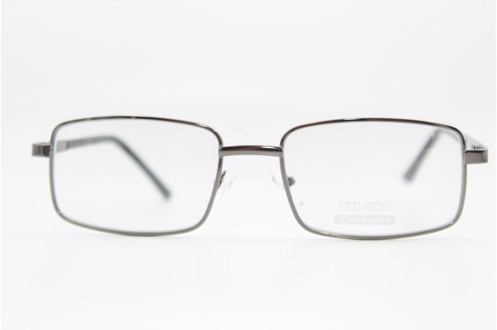 ОЧКИ ХАМЕЛЕОНЫ FEDROV 195 58-14-135 СЕРЫЕ С2