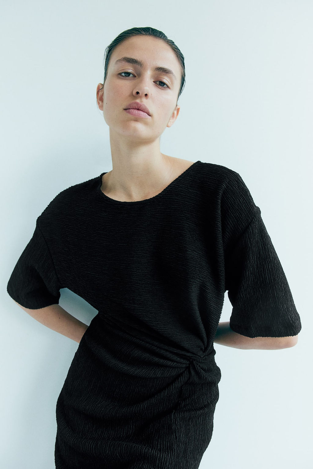 Maxivestido con detalle girado - H&m фото 3