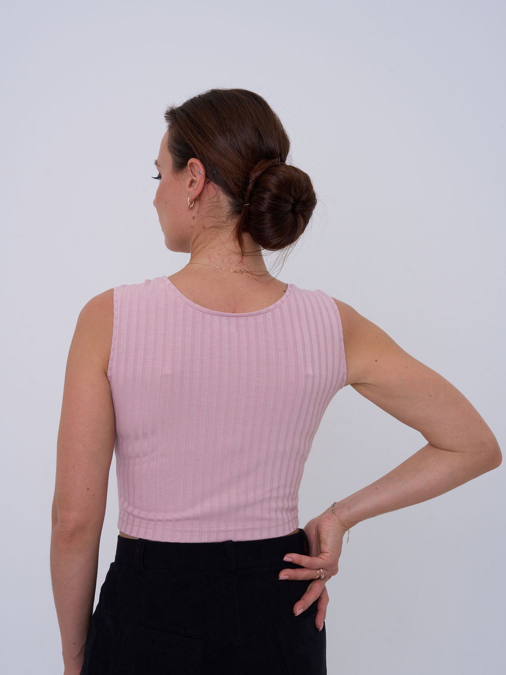 топ в РУБЧИК, ВИСКОЗА с ХЛОПКОМ - Трика фото 8