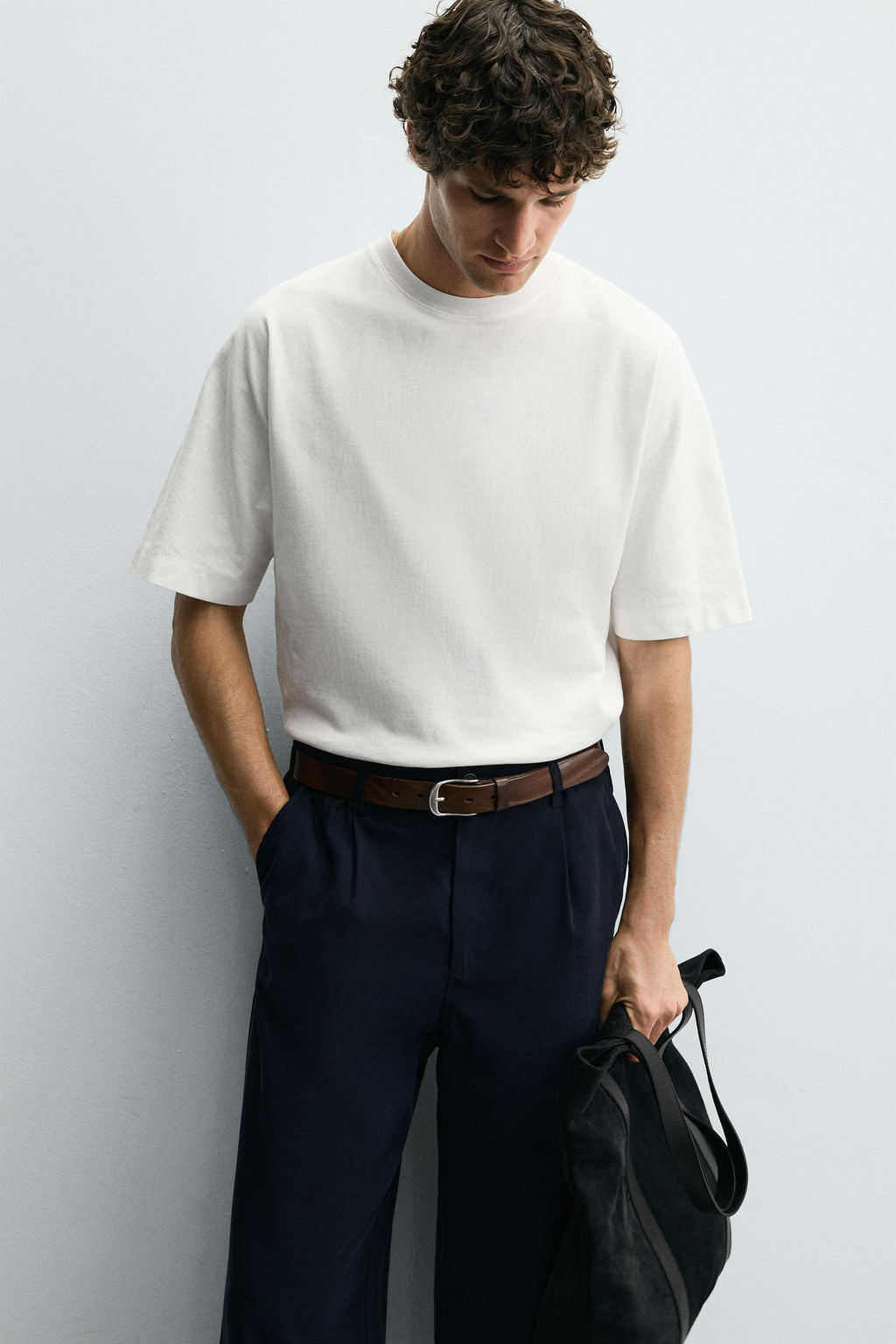 WASHED HEAVYWEIGHT T-SHIRT - Zara фото 6