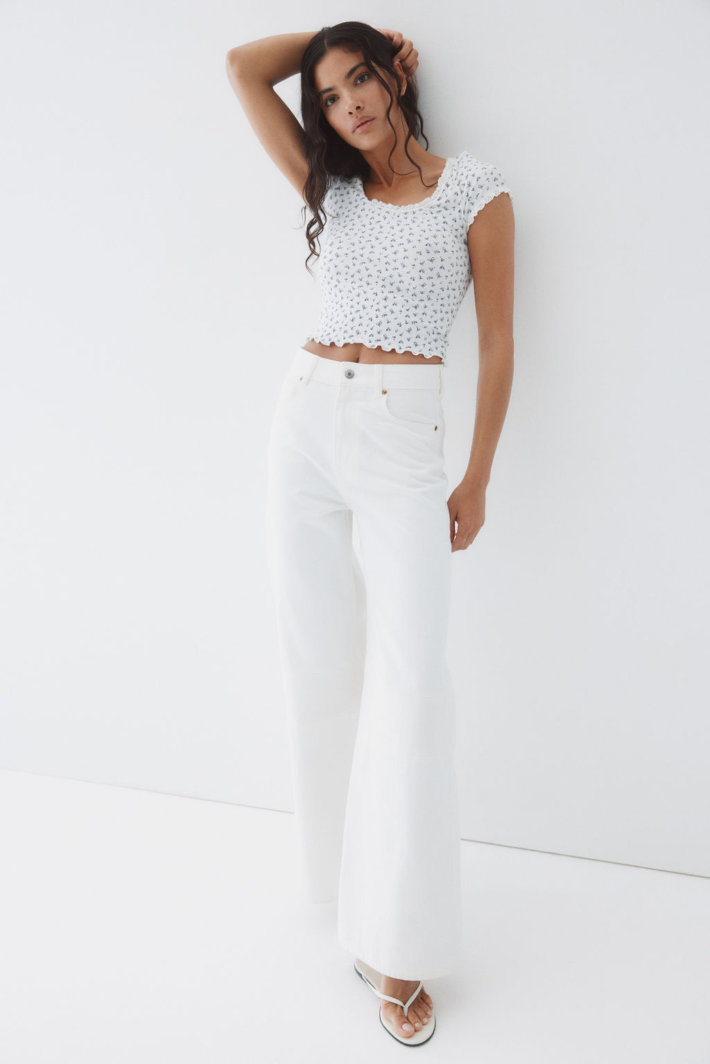 Top con encaje - H&m фото 11