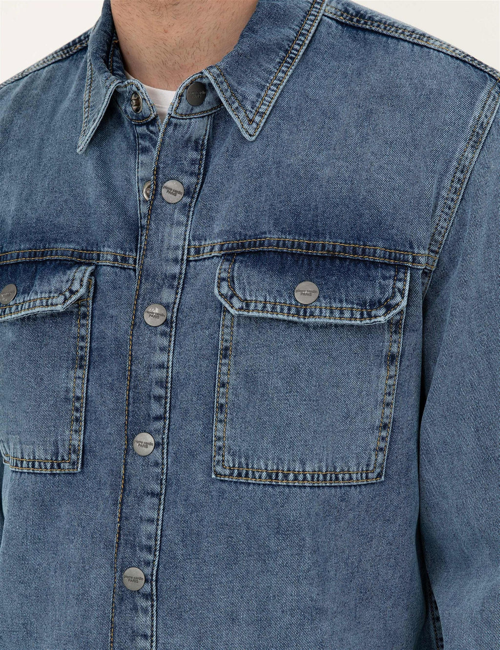 Koyu Mavi Denim G_mlek - Pierre cardin фото 7
