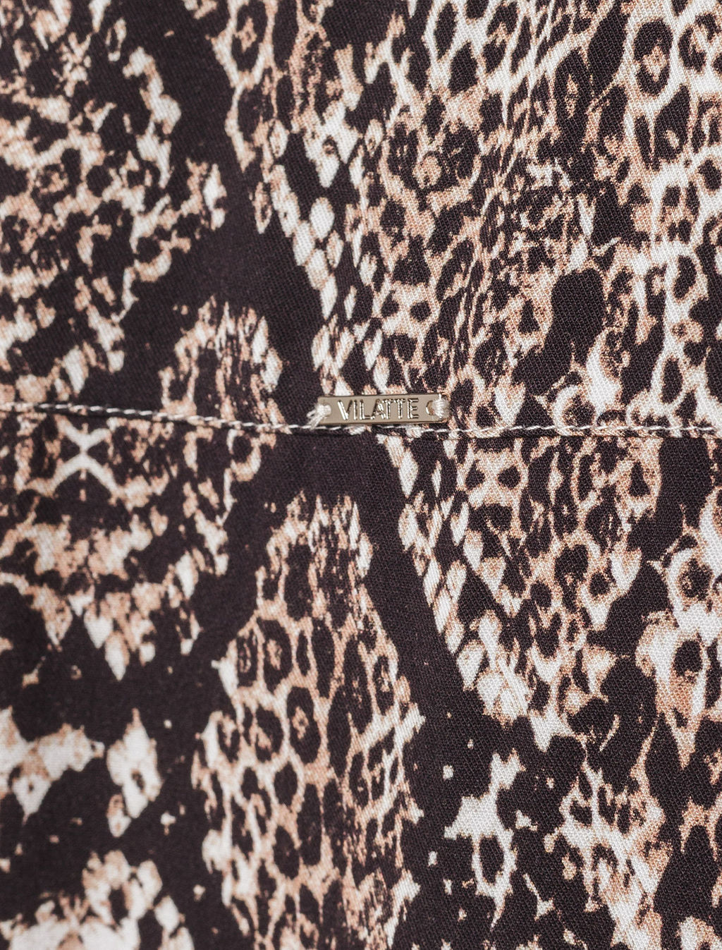 Блузка из вискозы с принтом VILATTE