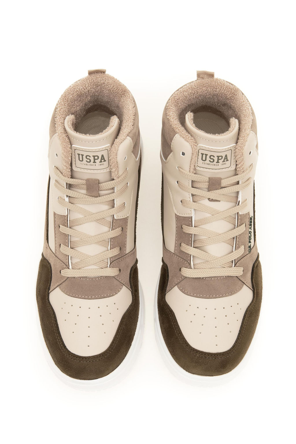 Мужская обувь цвета хаки Неожиданная скидка в корзине - U.s. polo assn фото 6