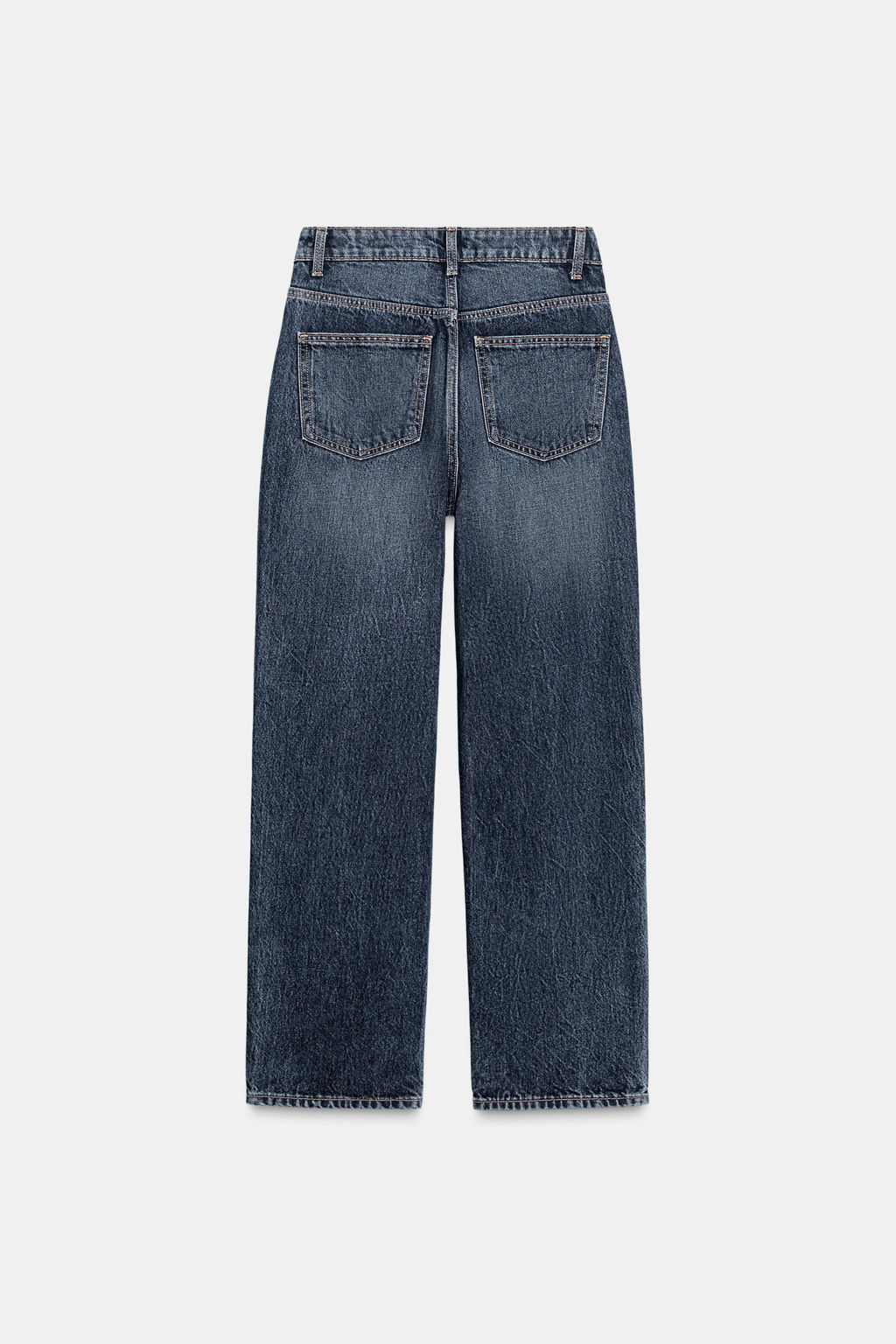 JEANS TRF MOM FIT TIRO ALTO / Marino - Zara фото 8