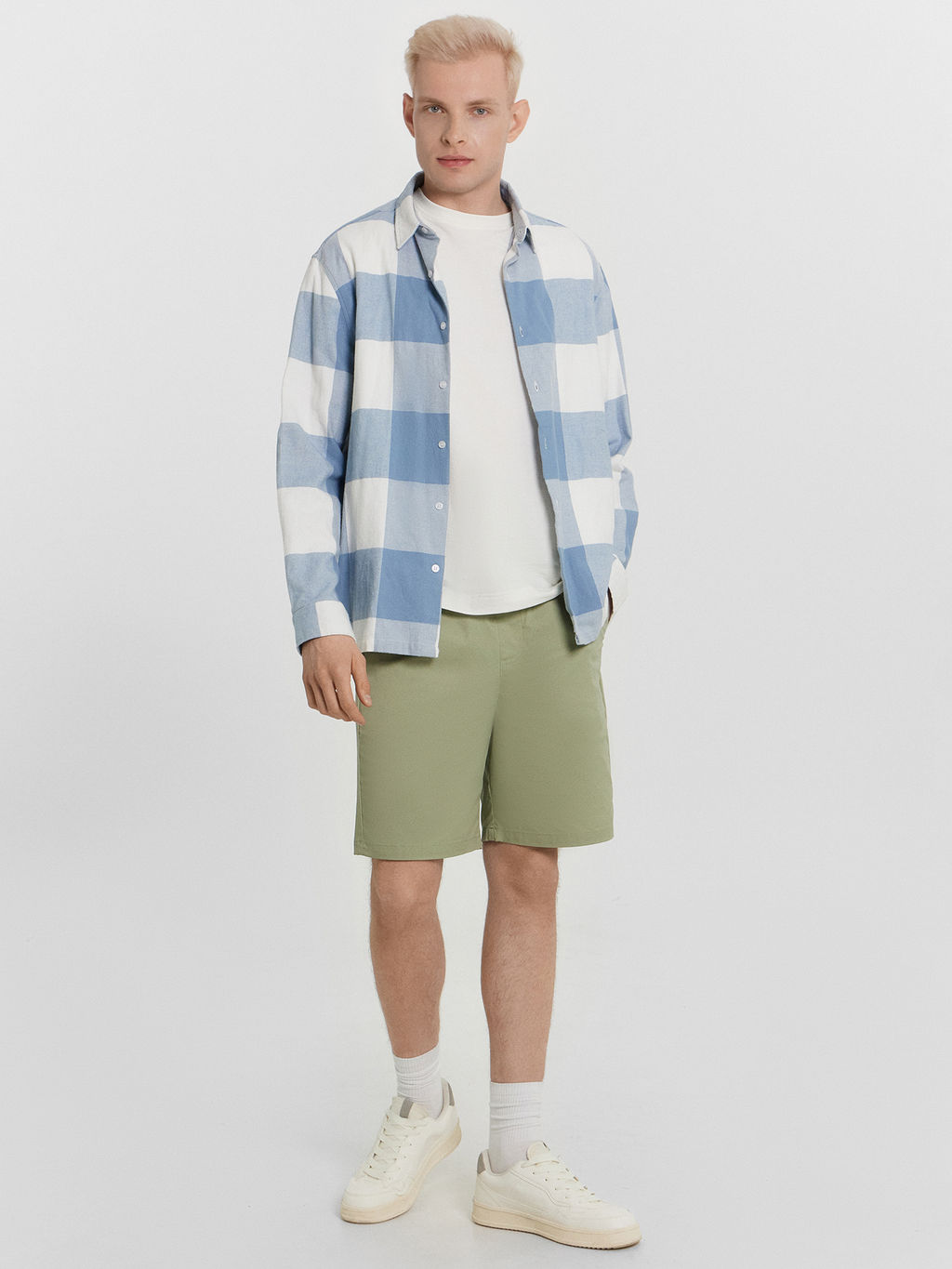 Шорты мужские зеленые