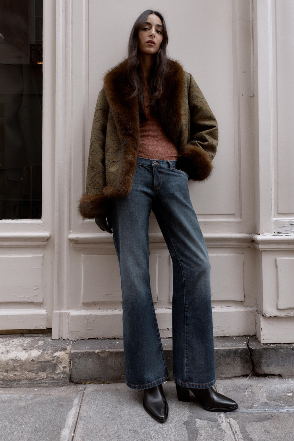 Z1975 LOW-RISE BOOTCUT JEANS