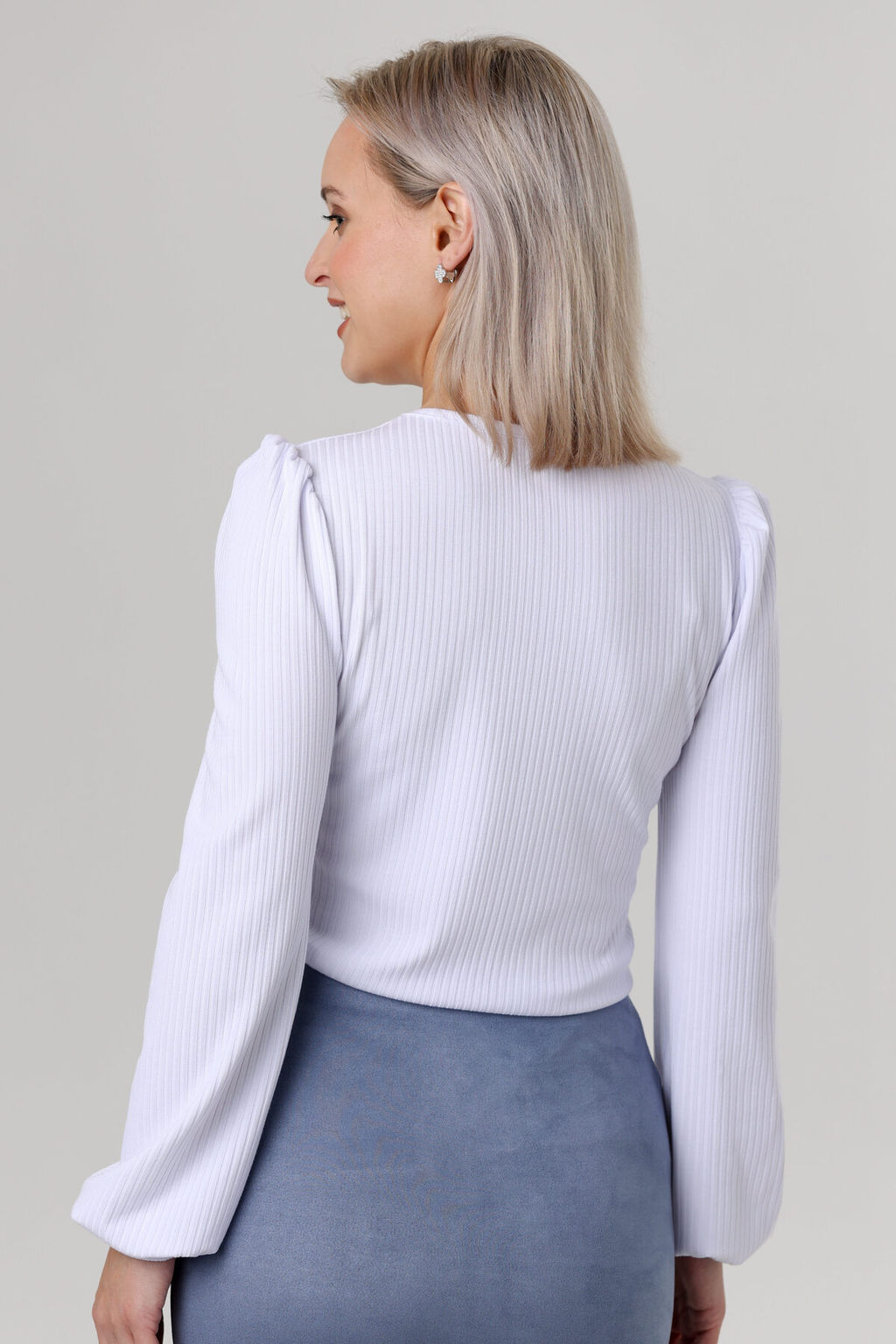 Блузка женская 4219/10/Белый - Rise фото 2