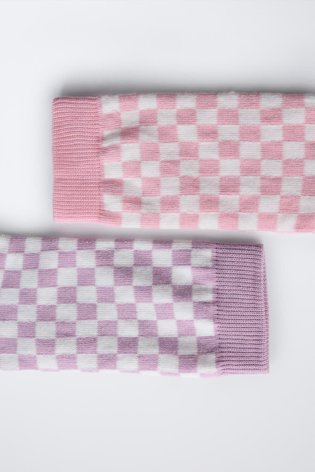 2-PACK OF CHEQUERED SOCKS - Zara фото 4