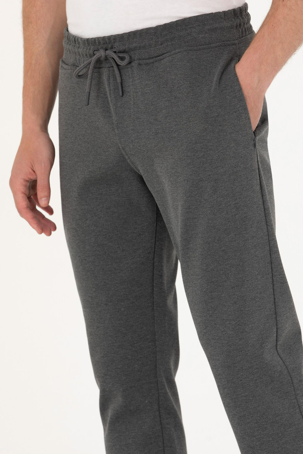 U. S. Polo Assn / Мужские спортивные штаны антрацитового меланжа - U.s. polo assn фото 20
