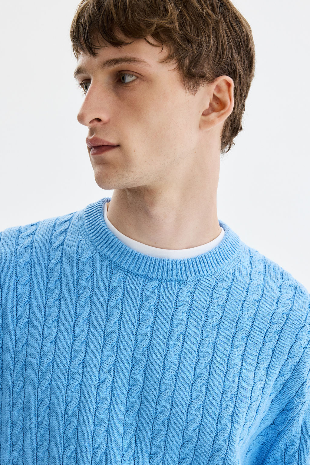 Jersey en punto trenzado Regular Fit - H&m фото 6