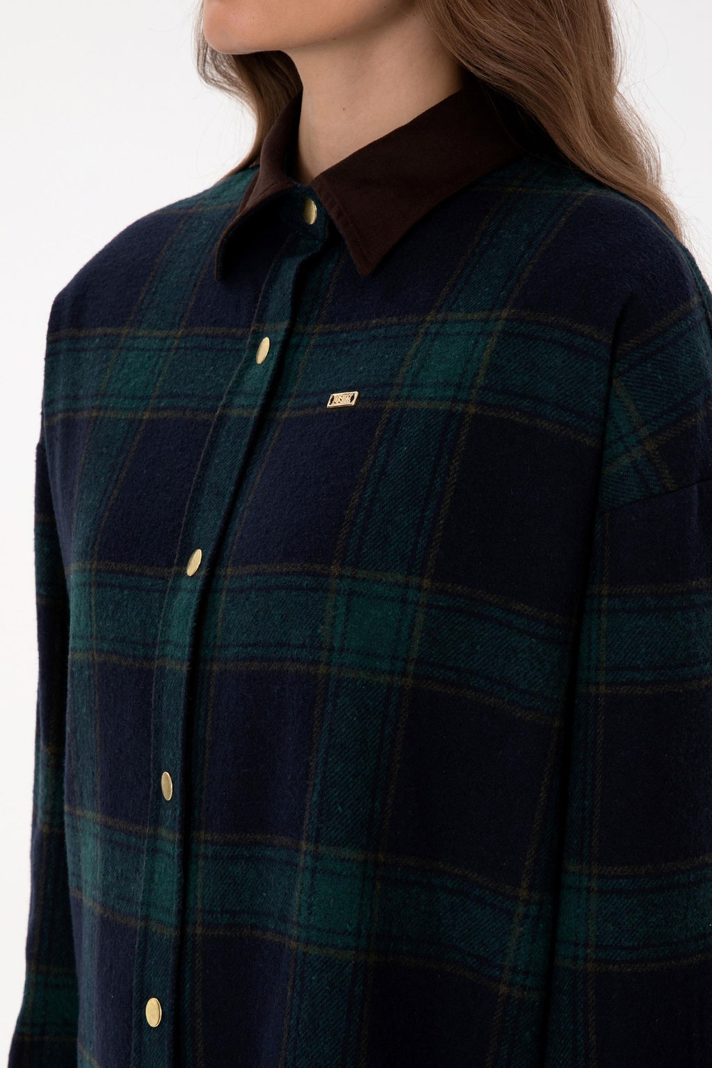 Kad_n Koyu Ye_il Uzun Kollu G_mlek - U.s. polo assn фото 7