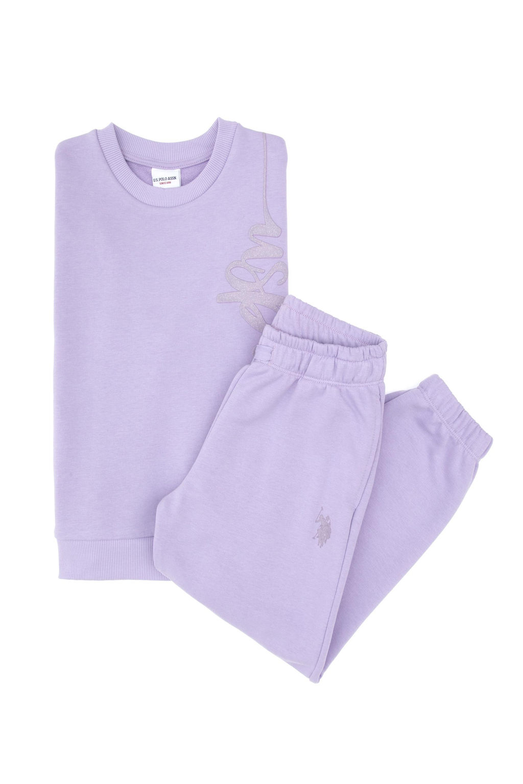 K_z _ocuk Lila E_ofman Tak_m_ Sepette S_rpriz _ndirim - U.s. polo assn фото 11