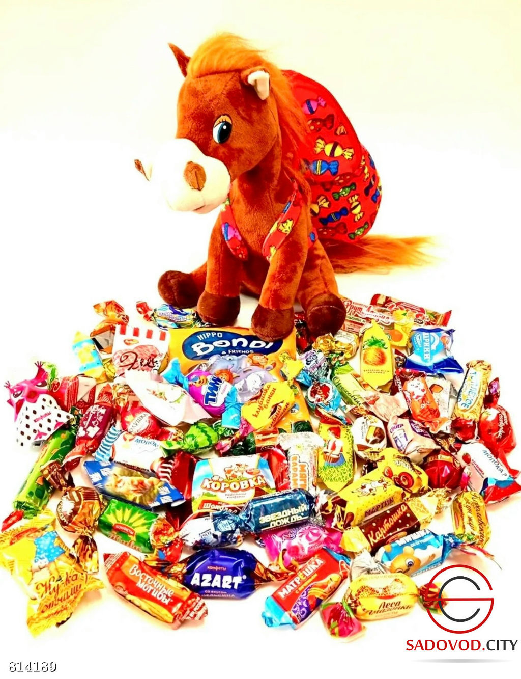 Конфетница лошадь символ 2026 года