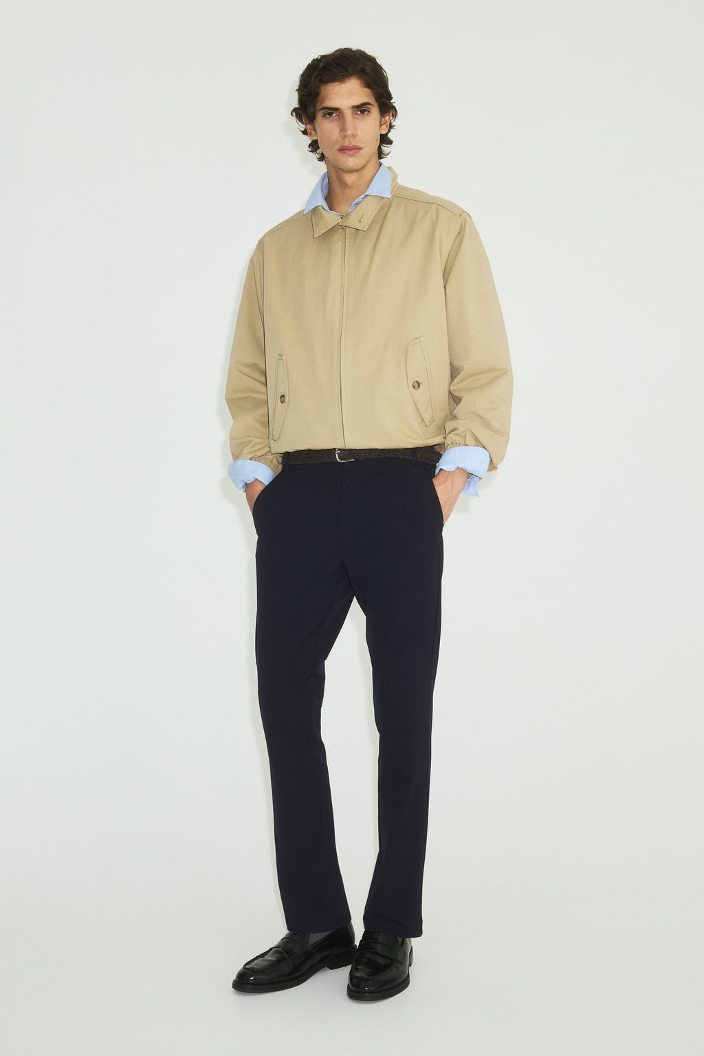 Chinos Four-way stretch Slim Fit - H&m фото 3