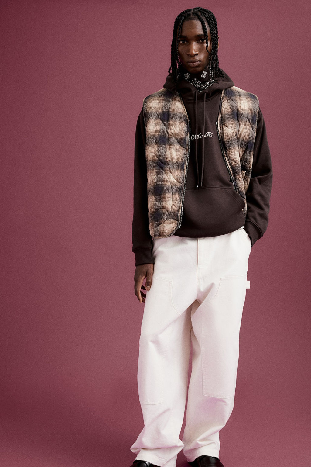 Sudadera con capucha y estampado Loose Fit - H&m фото 2