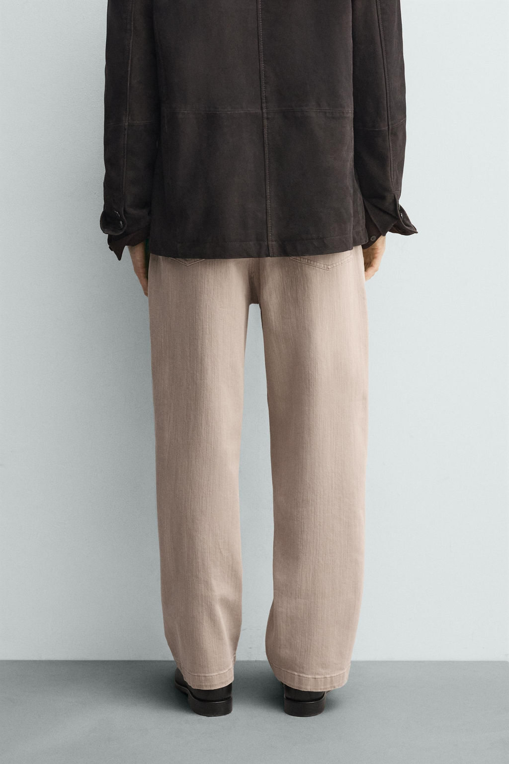 PANTAL?N RELAXED FIT / Rosa palo - Zara фото 3