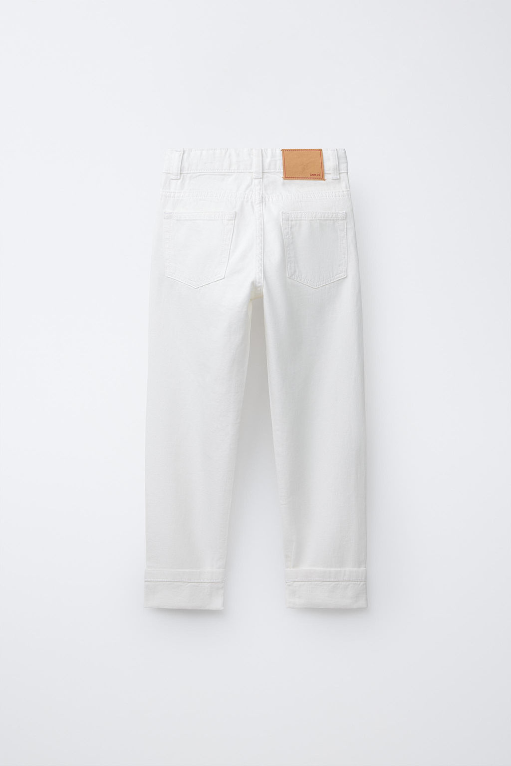 JEANS STRAIGHT ROTOS / Blanco - Zara фото 2