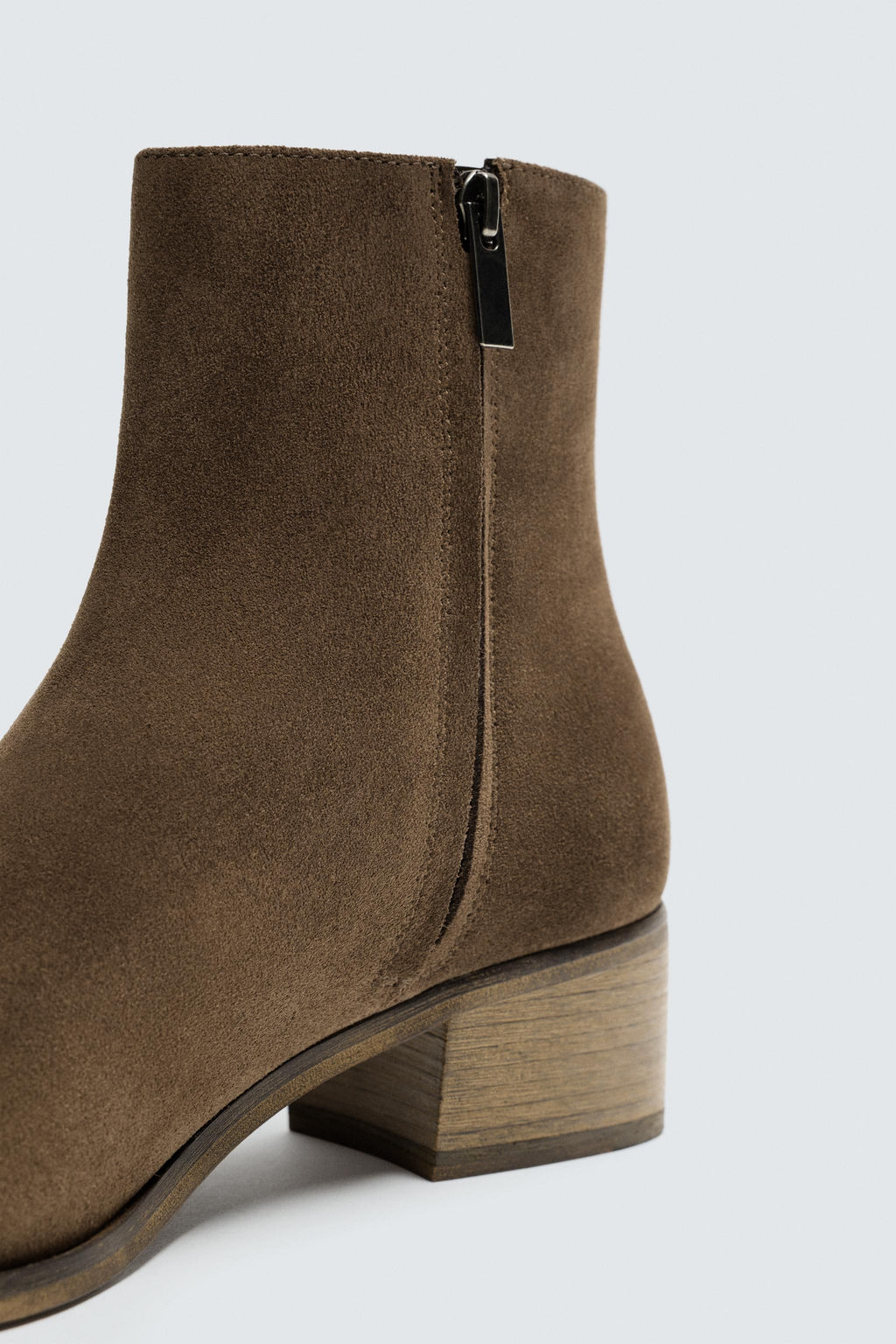 LEATHER HEELED LIMITED EDITION BOOTS - Zara фото 6