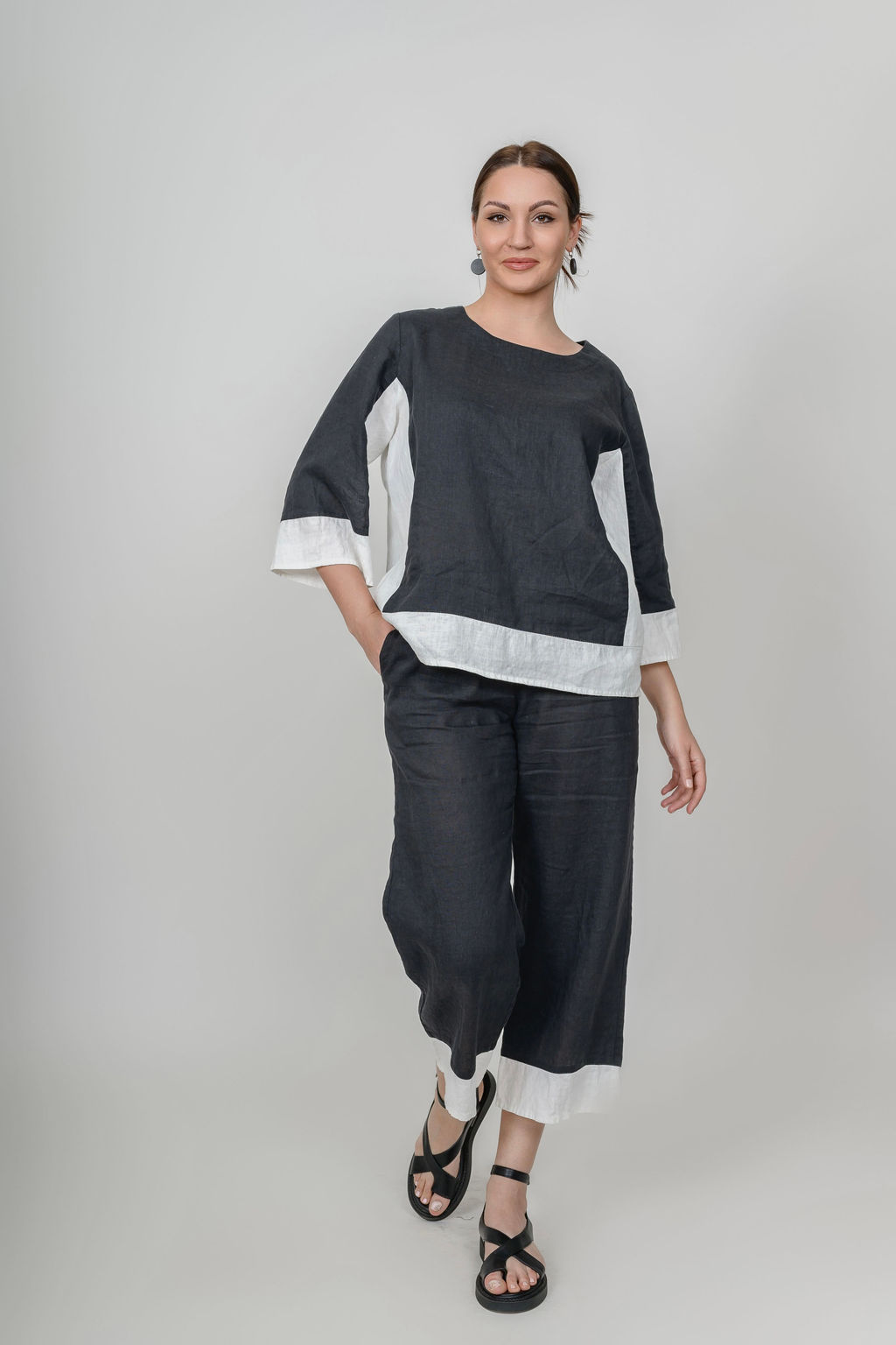 Брюки 100% лен