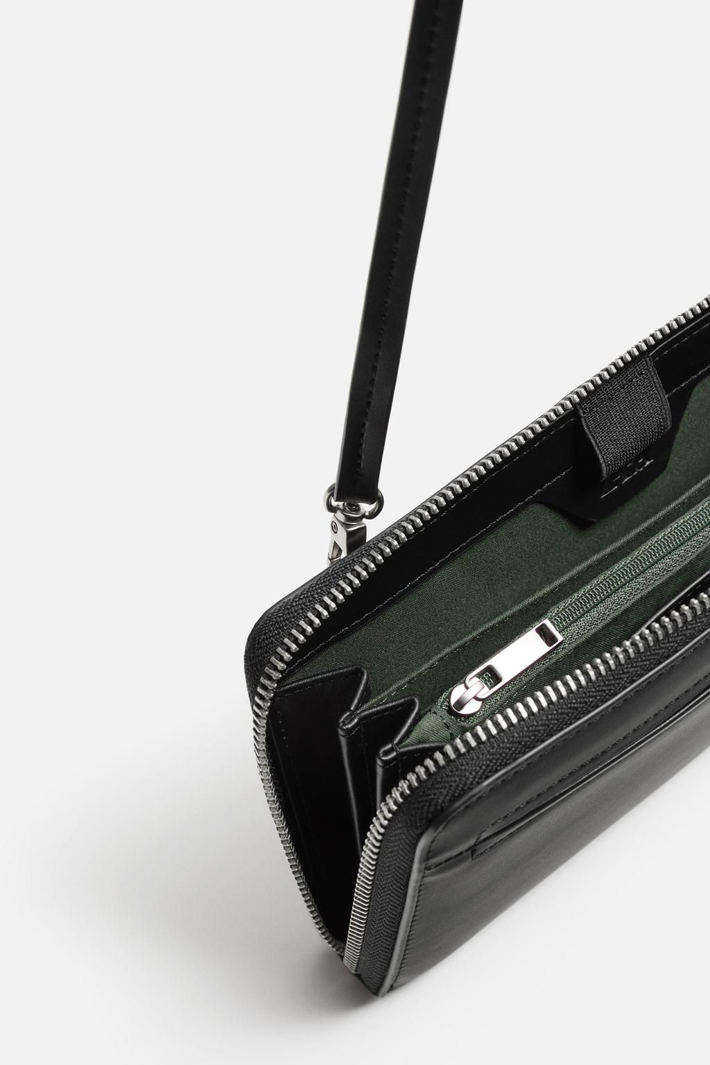 XL CROSSBODY WALLET - Zara фото 7