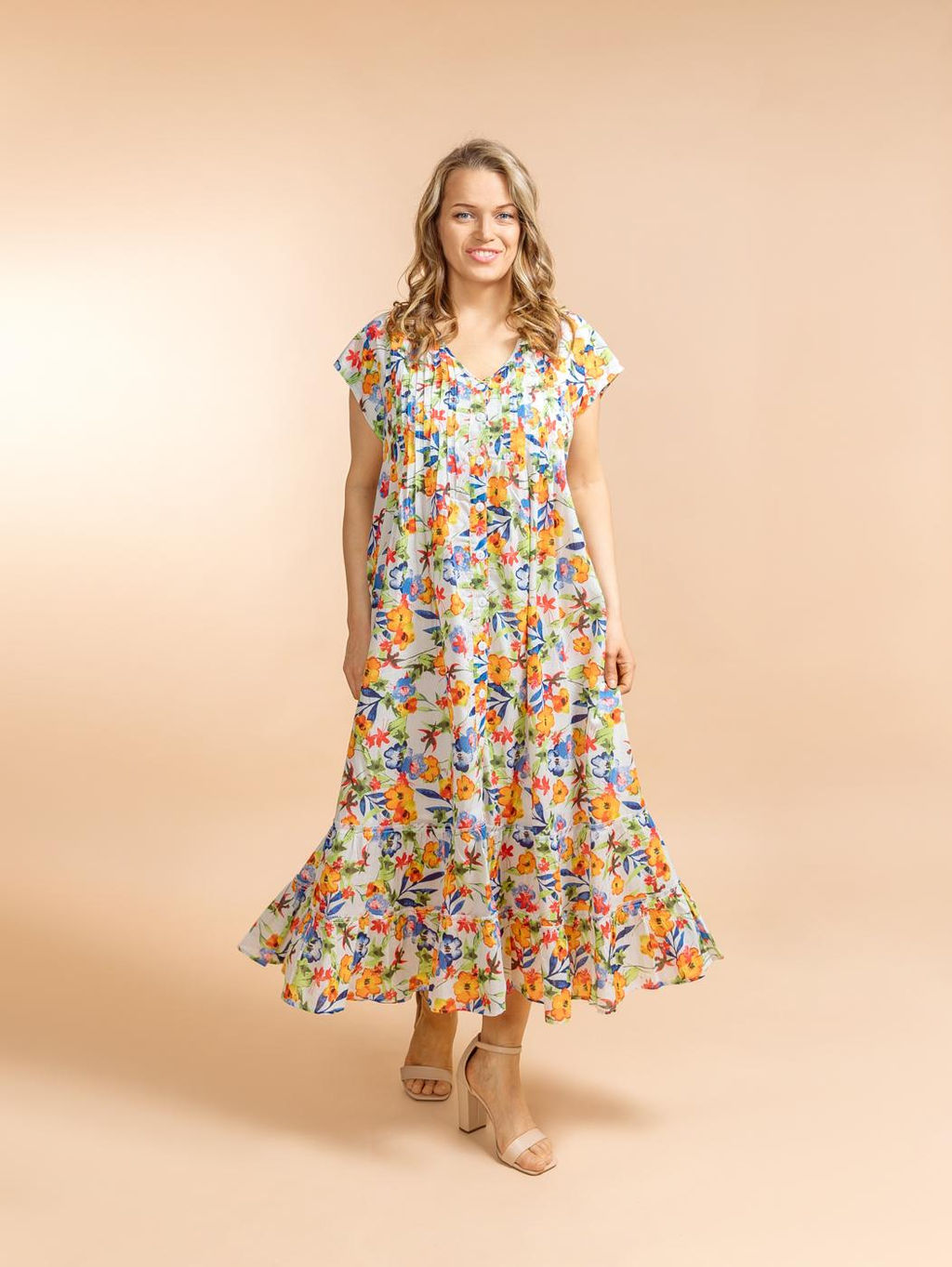 Платье (хлопок) №25-232-3 (Лето-2025) - Ганг фото 2