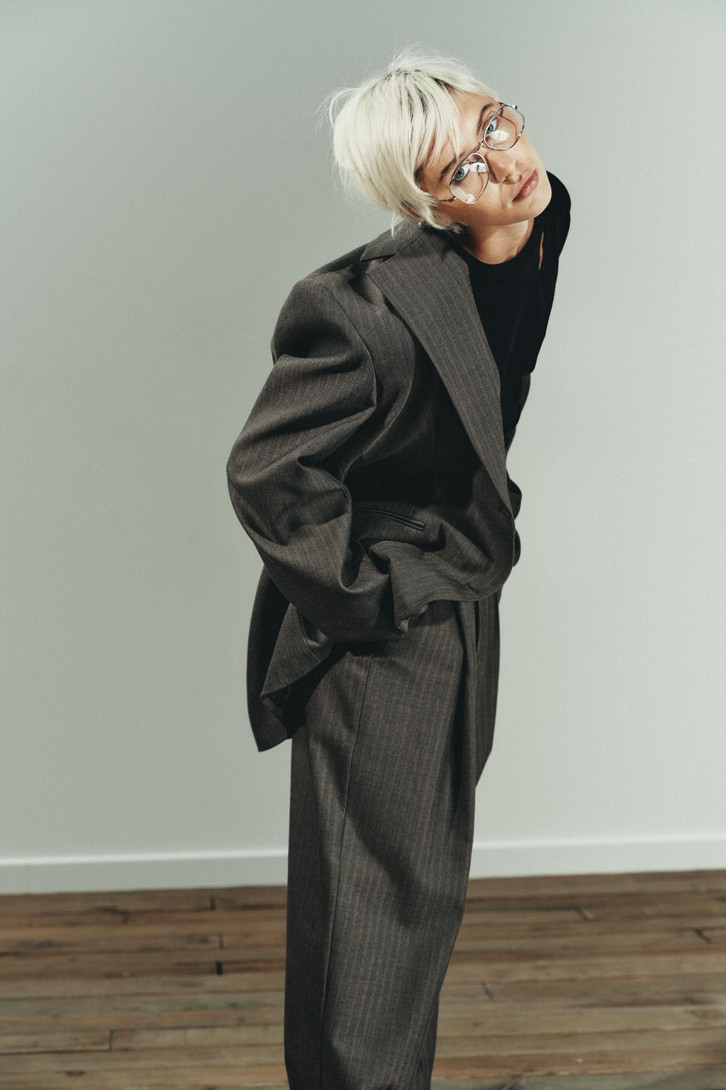 OVERSIZE MULTI-POSITION BUTTON BLAZER - Zara фото 4