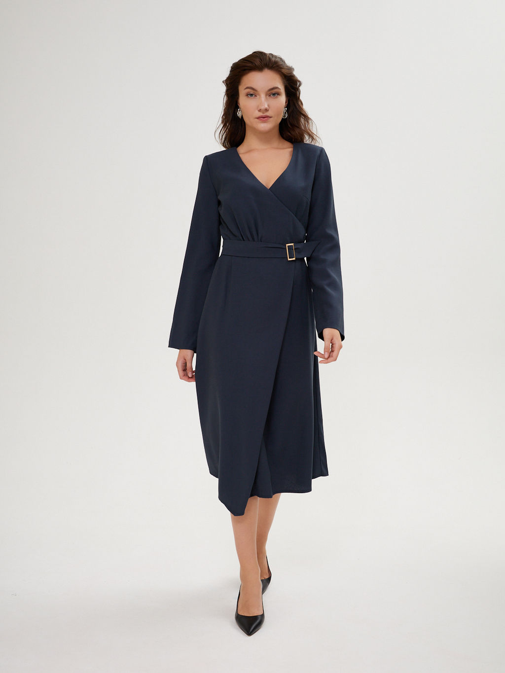 Платье 312.050088/т.серый