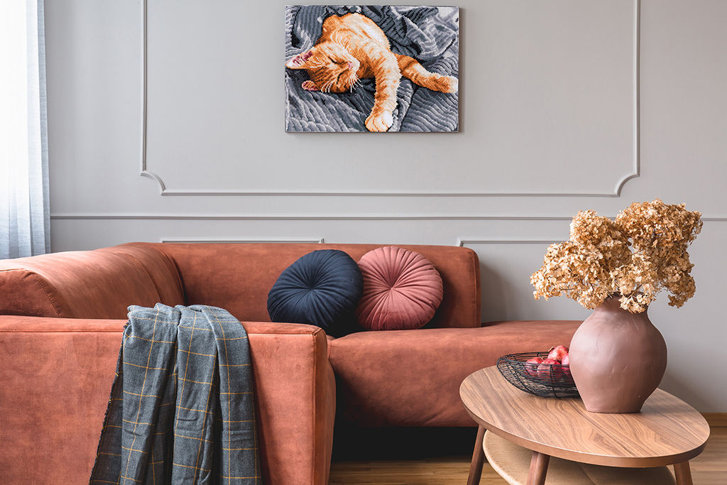 Кристальная (алмазная) мозаика ФРЕЯ ALPD-076 на подрамнике Утренняя нежность 40 х 30 см