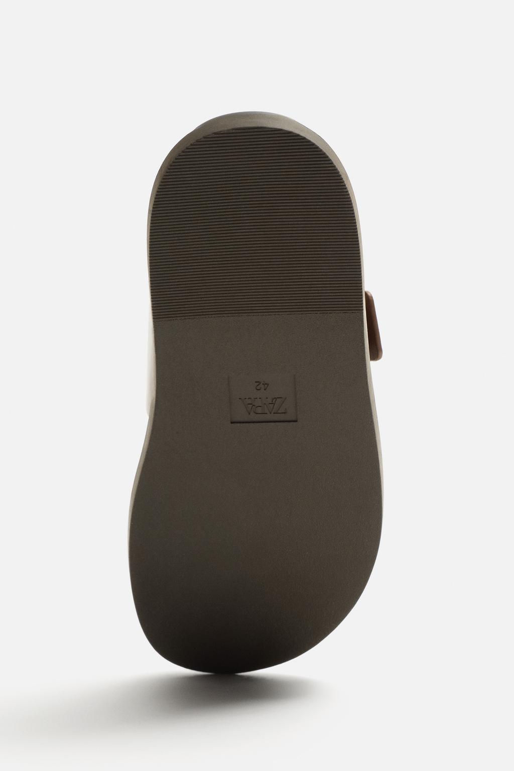 DOUBLE-STRAP SANDALS - Zara фото 13
