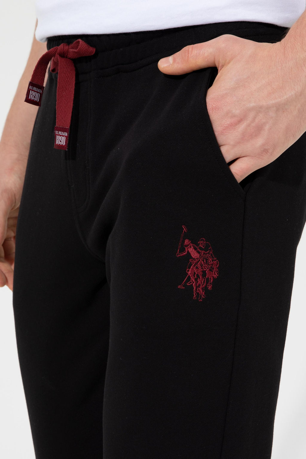 Мужские черные спортивные штаны - U.s. polo assn фото 6