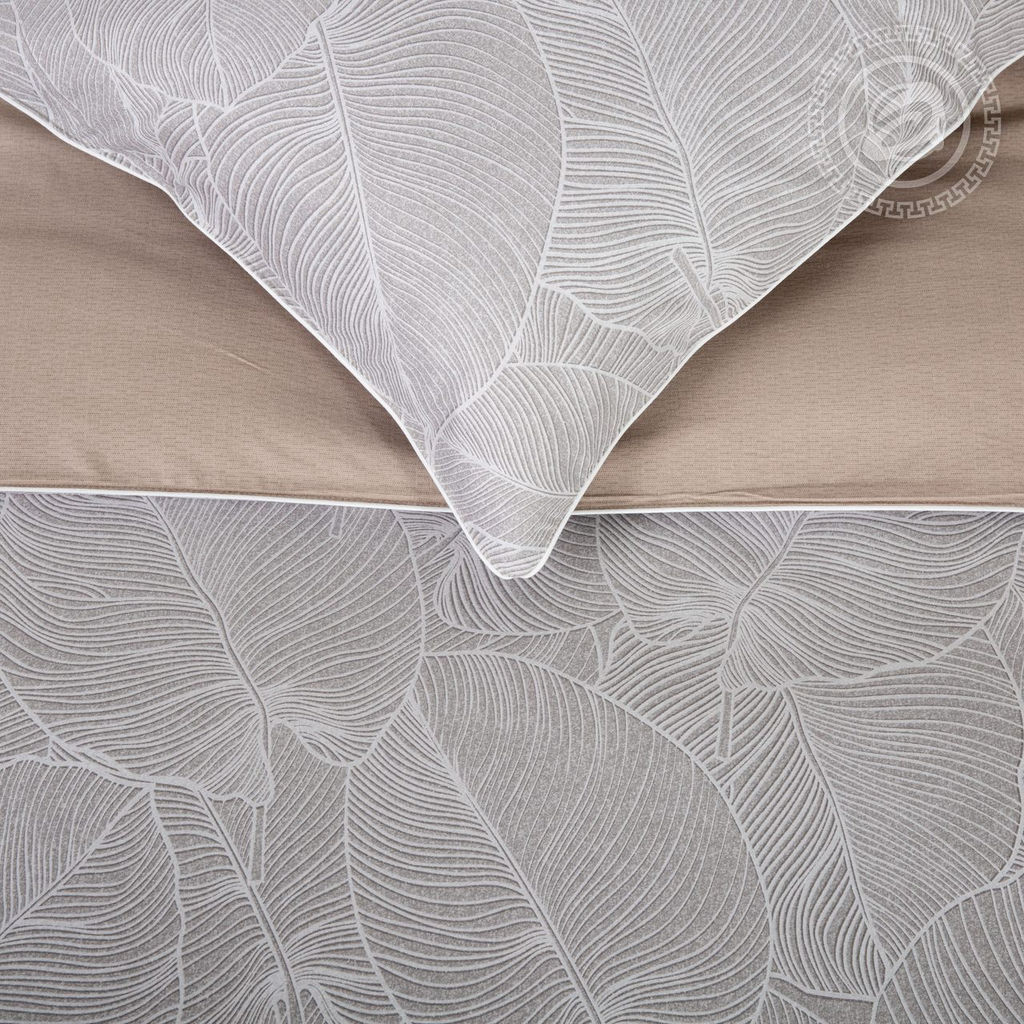 Рональд Евро/Пододеяльник (молния): 1 шт.- 220*200; Простыня: 1 шт.- 260*240; Наволочка (с кантом): 2 шт.- 70*70; Наволочка (с кантом): 2 шт.- 50*70 Велюр Престиж - Арт элегант фото 5