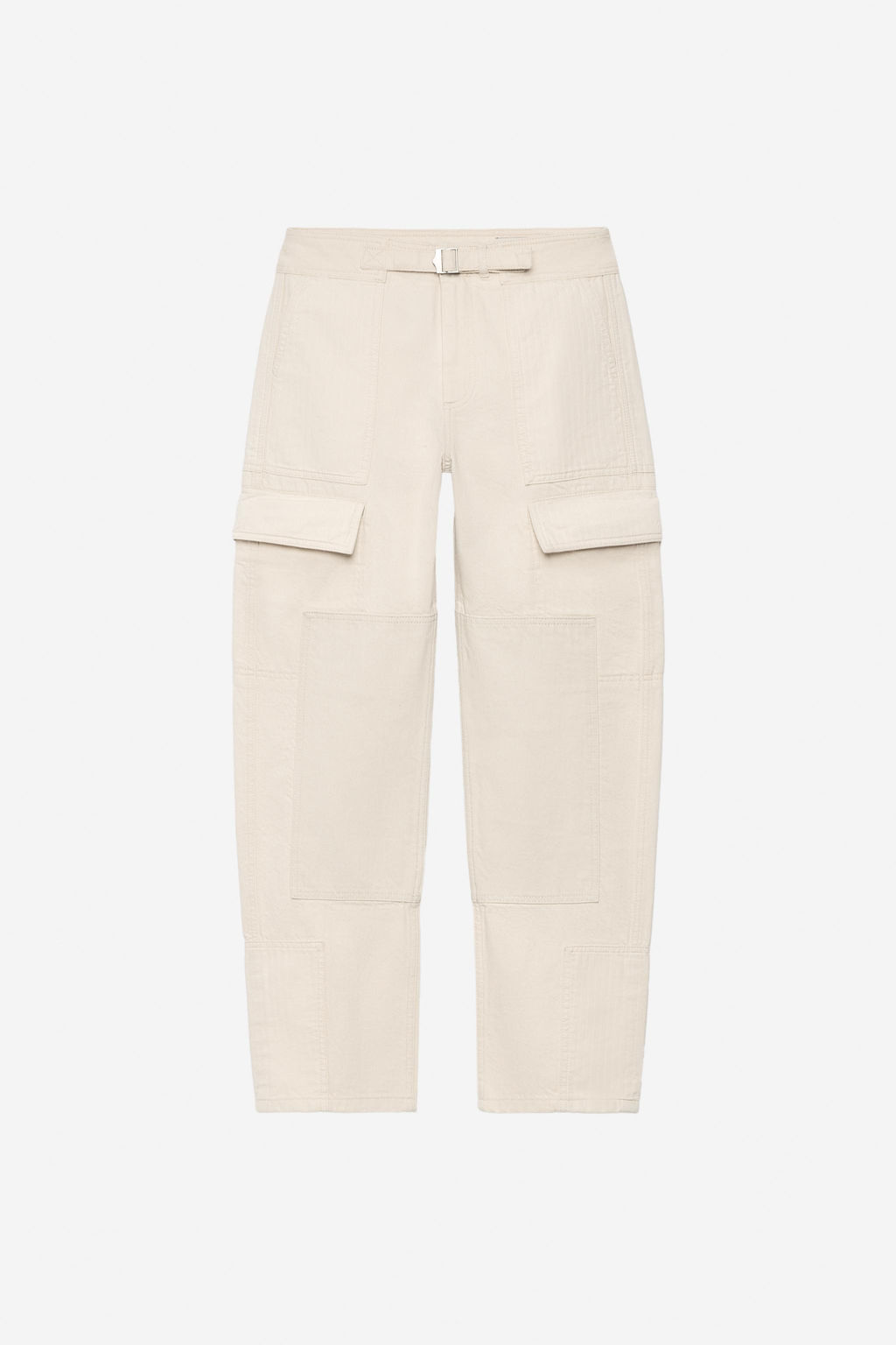 PANTAL?N PATCHWORK - THE ITEM ZARA WOMAN / Crudo  фото 6