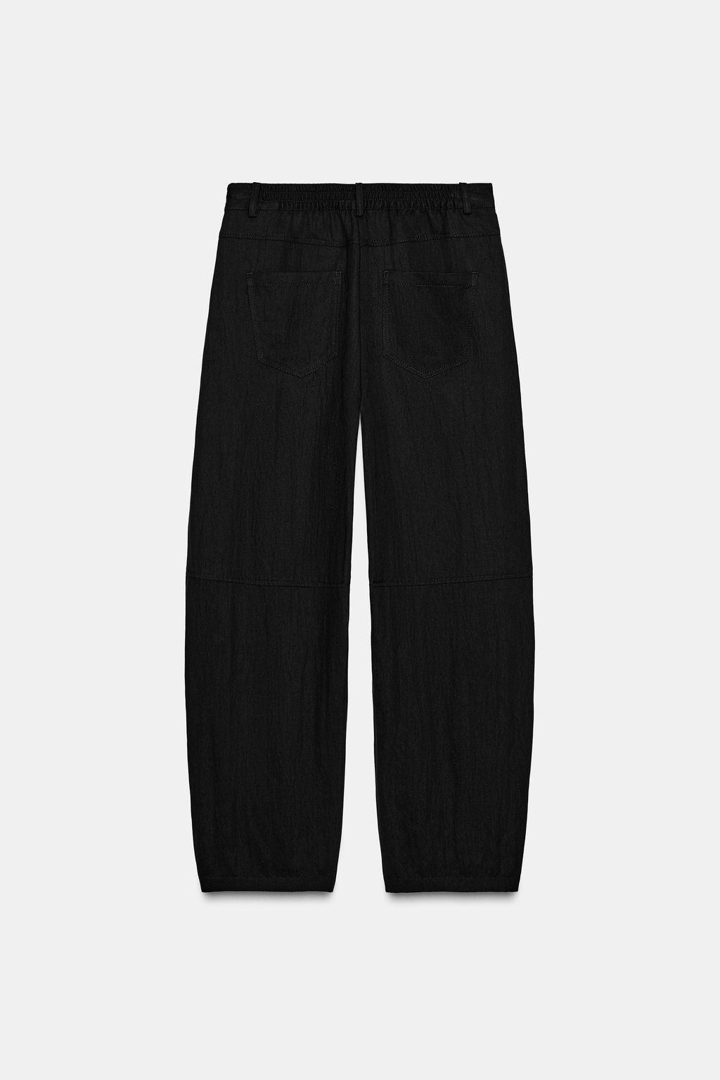 ZW COLLECTION FLOWING BALLOON TROUSERS - Zara фото 6